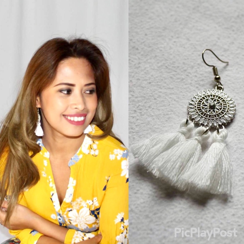 🌻🌻fashion Earrings long tassel boho